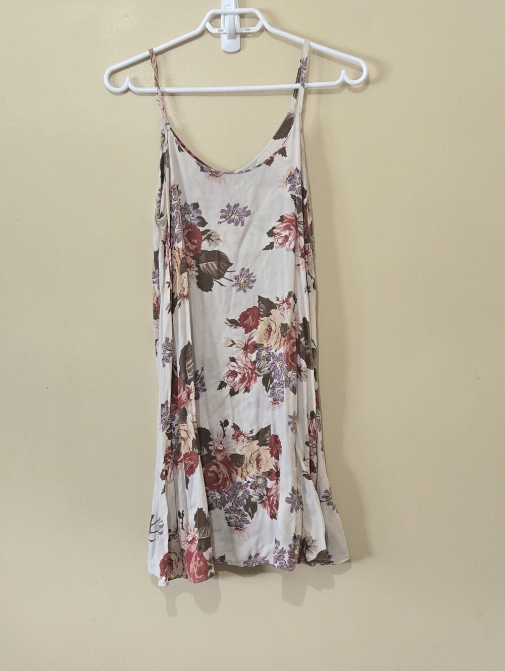 Brandy Melville Floral Print Slip Dress